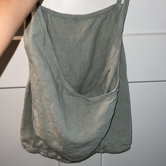 Zara Linen Wrap Top - Picture 5 of 7